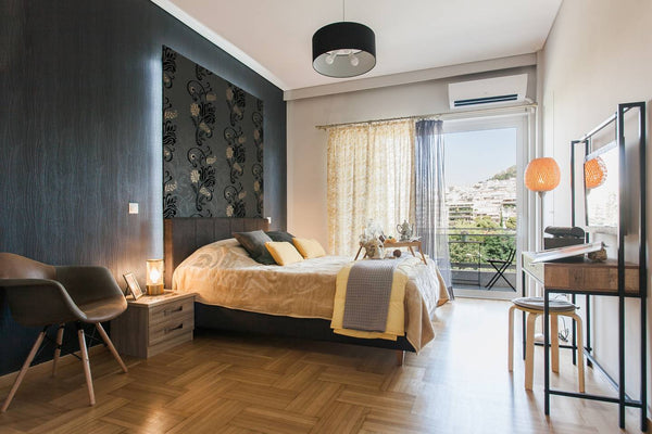 An elegant cozy PRIVATE BEDROOM in shared apartment, located in good area, near  Athens, Greece The 3 Elegant central room next to metro Private room in rental unit vacation rental 27667116