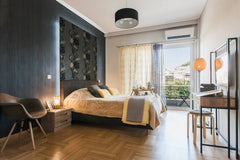 An elegant cozy PRIVATE BEDROOM in shared apartment, located in good area, near  Athens, Greece The 3 Elegant central room next to metro Private room in rental unit vacation rental 27667116