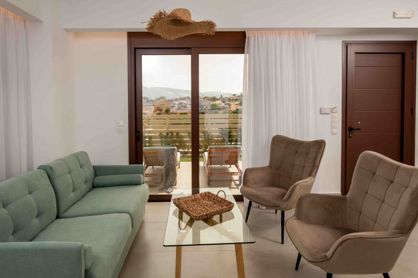 Welcome to Thyme sea view apartment , a 2 bedroom Apartment ideal for families a Chania, Greece Thyme Sea View Apartment 2 Entire condo vacation rental 51074130