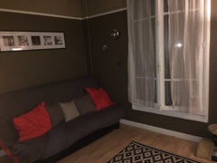Studio de 18m2 entièrement aménagé disposant d'une vrai salle de bain avec baign Paris, France Studio proche Gare Du Nord Entire rental unit vacation rental 9277562
