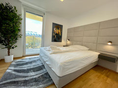 Schöne Zwei-Schlafzimmer-Wohnung mit Terrasse und Blick auf den Park. Vollmöblie Vienna, Austria SKY9 Two-Bedroom Apartment - Terrasse & Parkblick Entire rental unit vacation rental 711403756706481214