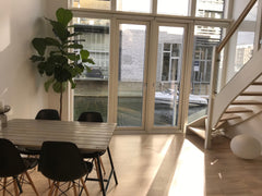 Experience our lovely apartment with private pontoon at the Copenhagen canals. E Copenhagen, Denmark Modern apartment directly at the canals! Entire rental unit vacation rental 35156667