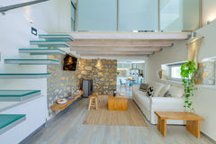 Stay in an expertly converted 18th Century farm building that combines tradition Chania, Greece Urban Living, Loft Stone Home With Private Garden Entire serviced apartment vacation rental 2194479