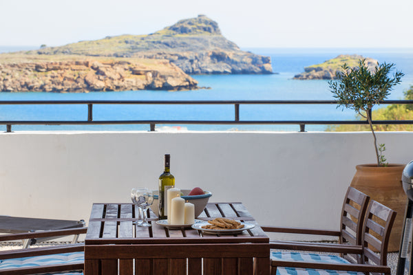 Thea 2 consists of 2 bedrooms, the first with a double bed and the second within Lindos, Greece Luxurious Lindian Living in Central Lindos Entire home vacation rental 13485535