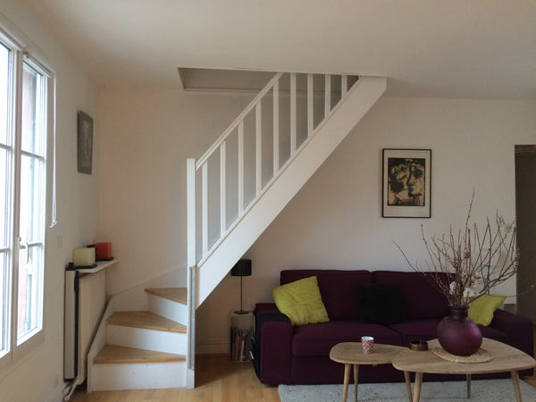 Gd duplex familial ds immeuble ancien, au 4è et dernier étage ss ascenseur. Gran Paris, France Grand Duplex quartier Faidherbe Entire rental unit vacation rental 10539131