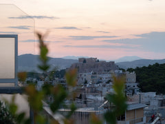 Calm studio totally renovated, fully accomodated, has a spatious terace, view to Athens, Attica, Greece Charming Studio (Athens Center, Acropolis view) Entire rental unit vacation rental 44456340