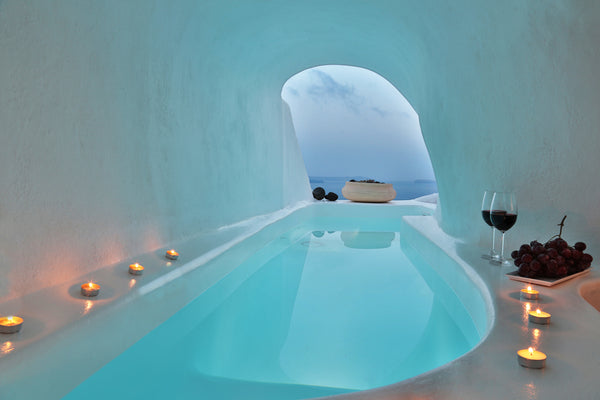 Live the myth by staying in a cave that used to be a sailor's domicile back in 1 Athens, Greece Lava Cave suite 1BR/Private Plunge Pool+Panoramic View Cave vacation rental 6508111