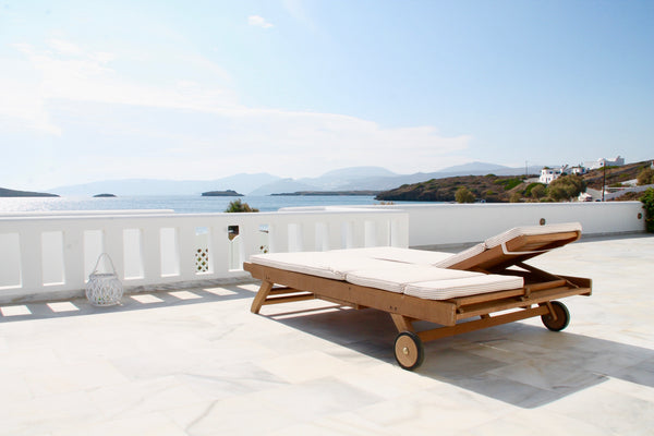 The luxury beach house has 3 fully equipped bedrooms (children/baby bed is possi  Astypalea Villa/Luxury Beach House 
