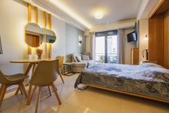 Our modern studio is  located in the heart of Chania city center and it is ideal Chania, Greece Lux City Studio for couples with Balcony Entire rental unit vacation rental 50150370