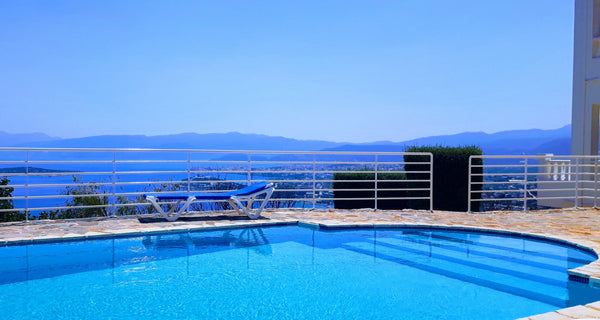 This villa with a lot of character is located on a hill that overlooks the Gulf   Exclusive Villa facing Mirabello Bay Entire villa vacation rental 41442356