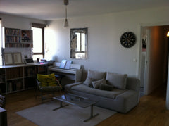Dans un logement atypique et partagé avec la propriétaire. Parfait pour 1 ou 2 p Paris, France Belle vue sur la Philarmonie Shared room in rental unit vacation rental 15907019