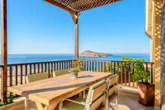Brand new villa, built with panoramic view to provide its visitors with everythi Chania, Greece Panorama sea view villa 'SUPERB'(New built) Entire serviced apartment vacation rental 31557982