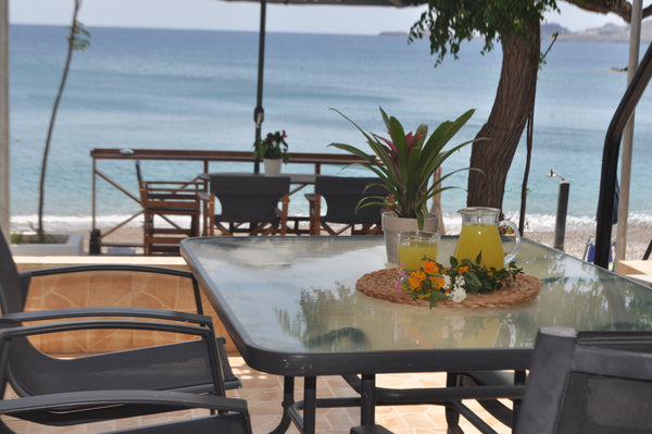 My 2 apartments are a few steps from the sea with a breathtaking view of the  me Greece Maroulitsas House Entire rental unit vacation rental 13412634