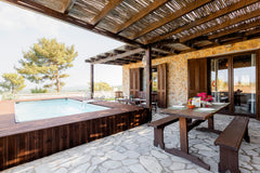 Set in a secluded location on the unspoiled and virgin mountain area of Rhodes n Egeo, Greece Rosemary Apartment - Salakos Entire rental unit vacation rental 16432634