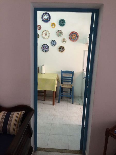 The house consists in a living/dinning room, a fully equipped kitchen, a bathroo Athens, Greece The traditional cycladic house Entire home vacation rental 24216193