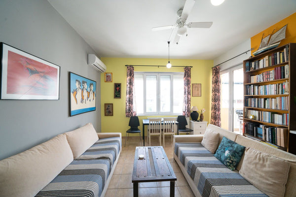 Welcome to our cozy two bedroom apartment.<br />The apartment is fully equipped  Heraklion, Greece Seaside Art Apartment next to the Heraklion Port Entire condo vacation rental 613719841666486406
