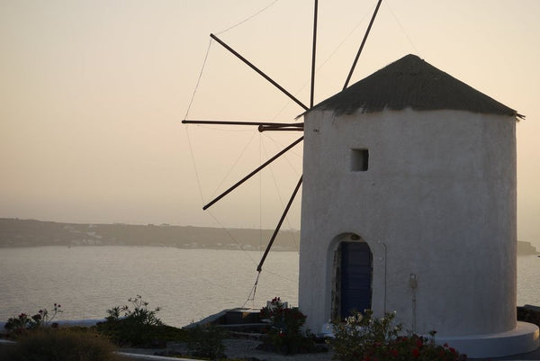 At the end of the traditional settlement of Oia, overlooking the Caldera and the  Lioyerma Windmill Apt & Pool Windmill vacation rental 43874010