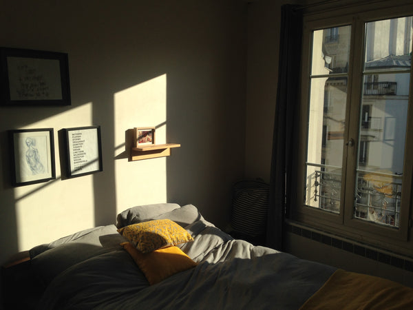 Sunny master bedroom conveniently located in the most desirable district of Pari Paris, France Top Floor Double Bedroom in the Hip of Paris Private room in rental unit vacation rental 22138722