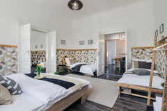 This spacious and stylish apartment suitable up to 9 people is centrally located Hlavní město Praha, Czechia Historic Centre Prague APT V4 by Michal&Friends Entire rental unit vacation rental 42465665