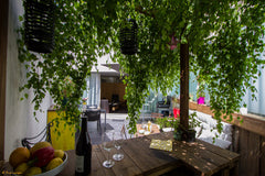 A large architect-designed house with 2 patios in Paris with 1 parking places in Paris, France Architect designed House in Paris with 2 patios Entire townhouse vacation rental 19501310