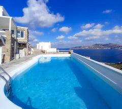 Family Villa ideally located facing the amazing Aegean blue and allowing panoram Mikonos, Greece Family Villa Aegean sea view Entire villa vacation rental 573113549572092441