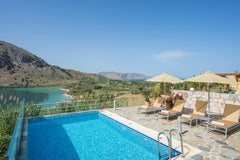 Villa offers unique views of the lake and views of Chania mountains that can't b Rethimnon, Greece Amazing Lake View villa w/Pool,Walk to Restaurants Entire cottage vacation rental 952561