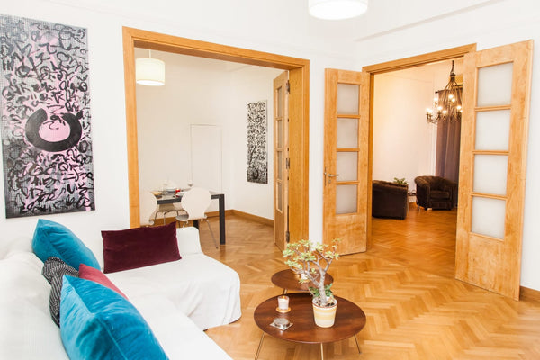 This apartment is a delightful blend of modernist charm with classic detailing i GR Delightful apt. & location in heart of Kolonaki! Entire rental unit vacation rental 47213917