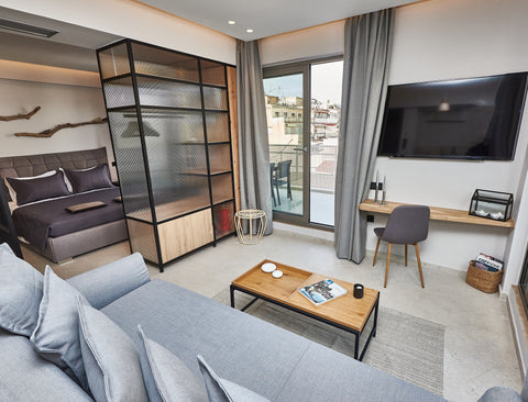 A brand new, fully rennovated and well decorated loft in the heart of Athen's Hi Athens, Attica, Greece THE VAULT Brand New Loft in Athens Historic Center Entire condo vacation rental 562043807674466454