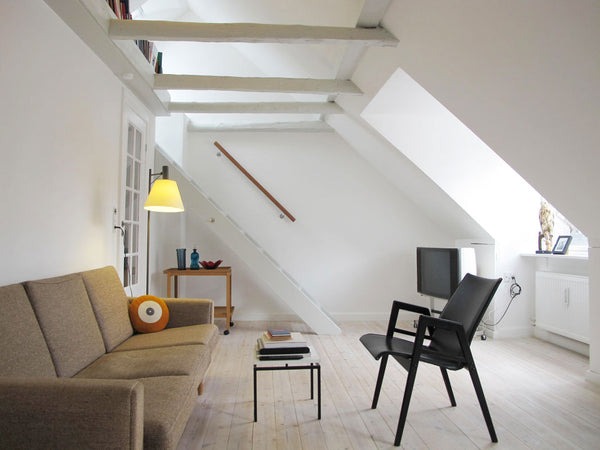 This place is really something: Top floor, perfect central location, Danish mode Copenhagen, Denmark Latin quarter penthouse with private roof terrace Entire rental unit vacation rental 18315395