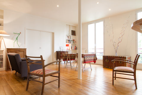 appartement spacieux, lumineux, avec beaucoup de charme , donnant intégralement  Paris, France havre de paix dans quartier vivant Entire rental unit vacation rental 5857833