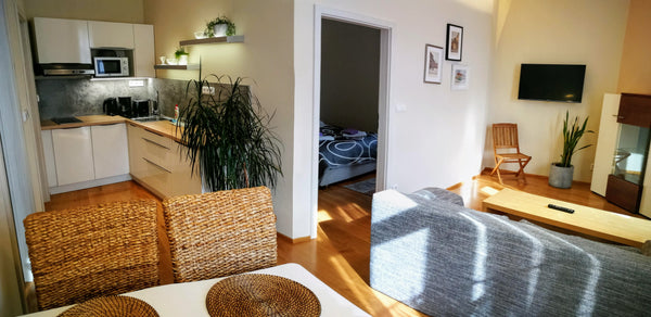 Apartment is fully equipped for 4-6 persons. The apartment has a bedroom for 4 p Prague, Czechia Apartment 4-6 persons city centre Room in serviced apartment vacation rental 13287039
