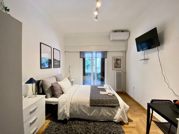Just in 100m distance there is a bus stop to city centre which is 7 mins by bus! Athens, Greece Comfy studio apartment very close to city centre! Entire condo vacation rental 45846774