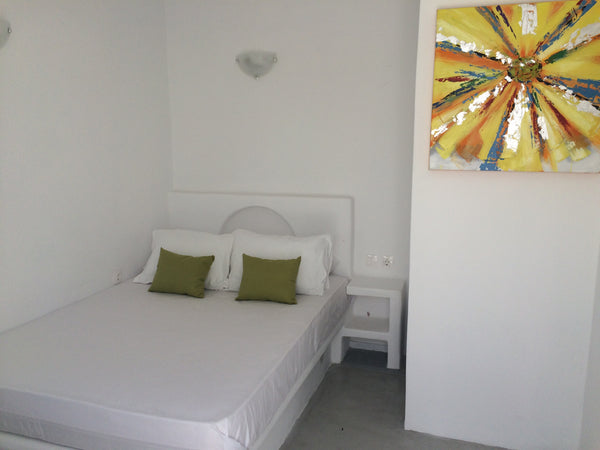 A comfortable studio with double bed, kitchen and bathroom. This is a cosy moder Thera, Greece Ayoba Santorini - Double Studio Entire rental unit vacation rental 12437989