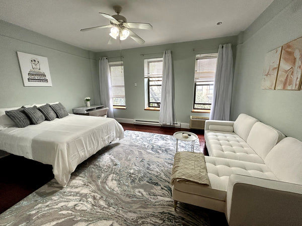 This unique Large Renovated Studio has a style all its own. Just 2 floors up. Ki New York, NY Rental unit in New York · 1 bedroom · 1 bed · 1 bath Entire rental unit vacation rental 991396042149662767
