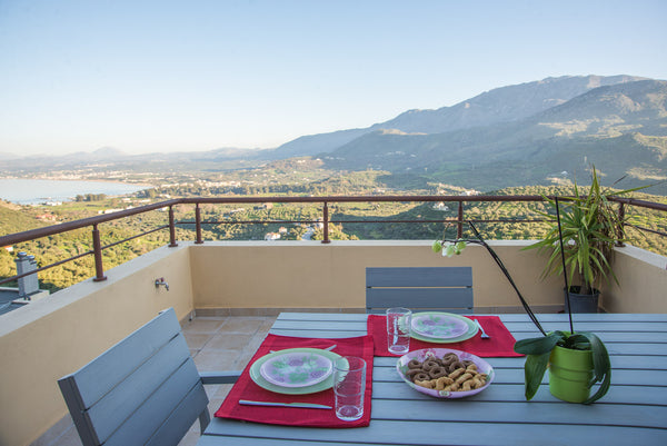 Beautiful and bright house in Morfi Village with pool access. It is furnished wi Rethimnon, Greece Plum Tree - Exceptional view with pool access Private room in rental unit vacation rental 18428571