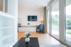 Do you appreciate being in the city – the urban lifestyle, excellent transportat Vienna, Austria Vienna Residence | Sophisticated new studio including bathtub, balcony and lift #6370 Entire rental unit vacation rental 35434426