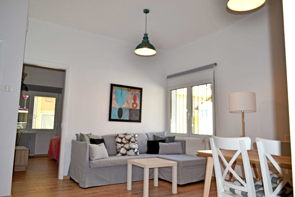 MyChaniaHome apt I2 is a charming, pleasant, spacious 65sqm 2brm flat in a quiet Greece I2 MyChaniaHome  Garden, 7' to beach+Old Harbor Entire rental unit vacation rental 6387244