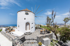 Nestled in the picturesque medieval village of Pyrgos, the three storey imposing Greece Υπέροχος Ανεμόμυλος με τζακούζι Windmill vacation rental 553359843724078019