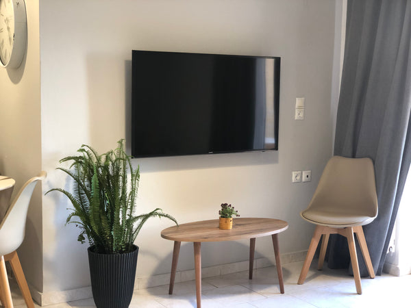 Fully furnished, very modern and recently renovated 40 square meters apartment.  Heraklion, Greece Modern family, flat 200M from the beach with pool Entire rental unit vacation rental 13747352
