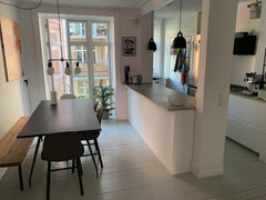 The apartment is on the 1st and the 2nd floor. The 1st floor is yours - separate  Apartment in Østerbro - close to the city centre Entire rental unit vacation rental 33074780