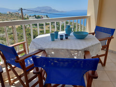 The apartment has perfect sea and mountains views entering from the balcony .<br  Plaka Sea View Entire condo vacation rental 35850973