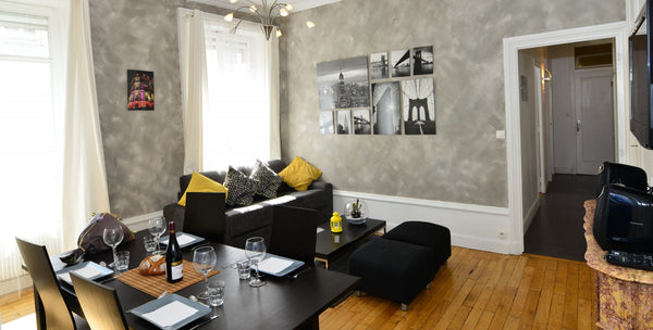 This furnished one-bedroom flat lies in the heart of the Brotteaux neighborhood, Lyon, France Chenas - Appart'Ambiance Entire rental unit vacation rental 31628365