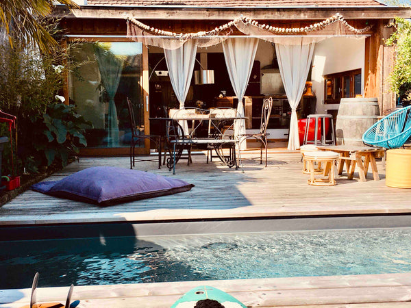 Venez au calme dans notre échoppe barrière de Bègles, vous dépaysez dans un quar Bordeaux, France Échoppe bordelaise atypique avec piscine chauffée Entire townhouse vacation rental 7166477