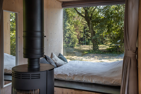 Het is een mooi en privé tiny house in de buurt van een pittoresk dorp. <br />He Ghent, Belgium Cosy Cabin Deurle, een uniek Tiny House. Tiny home vacation rental 43537696