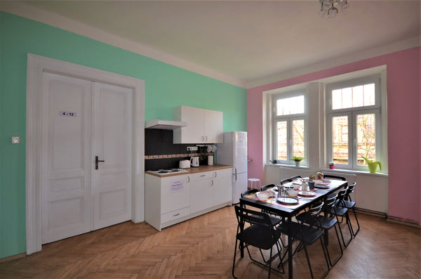Perfect apartment for groups of up to 10 people who would like to explore Prague Prague, Czechia 2 BDR 10 pax: For a group of friends Entire serviced apartment vacation rental 23637816