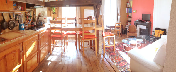 This is a lovely typical Parisian flat,cosy, spacious and luminous all day long. Paris, France Cosy apartment 47m2 Entire rental unit vacation rental 8631532