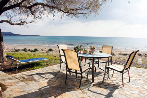 Marina Beach House is a villa built on the seafront. It is located in Pefkos are Greece Lindos Marina Beach House Entire home vacation rental 32432675