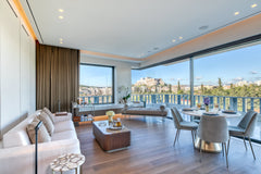 Set in the heart of Athens city center, The One Acropolis boasts 9 luxury suites GB The One Acropolis | King Suite with balcony Entire serviced apartment vacation rental 45429840