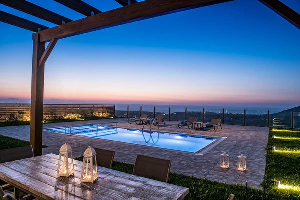 Oikos Villas consists 2 villas, Villa Giasemi and Villa Arismari.<br />Villa Gia  Villa Giasemi - Unobstructed view Entire villa vacation rental 50722201