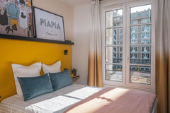 Our charming small double rooms, cleverly designed to make the most of the avail  Chic and peaceful small double room Room in boutique hotel vacation rental 29200460